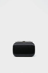 Black Ada Crystal Bow Clutch
